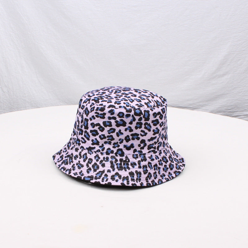 Wholesale Polyester Cotton Leopard Print Bucket Hat